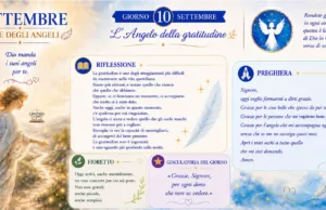 10 settembre: L’Angelo della gratitudine 10 settembre: L'Angelo della gratitudine