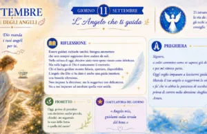11 settembre: L’Angelo che ti guida 11 settembre 2026 mese degli angeli