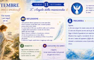 13 settembre: L’Angelo della misericordia 13 settembre 2026 mese degli angeli
