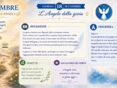 18 settembre: L’Angelo della gioia 18 settembre 2026 mese degli angeli
