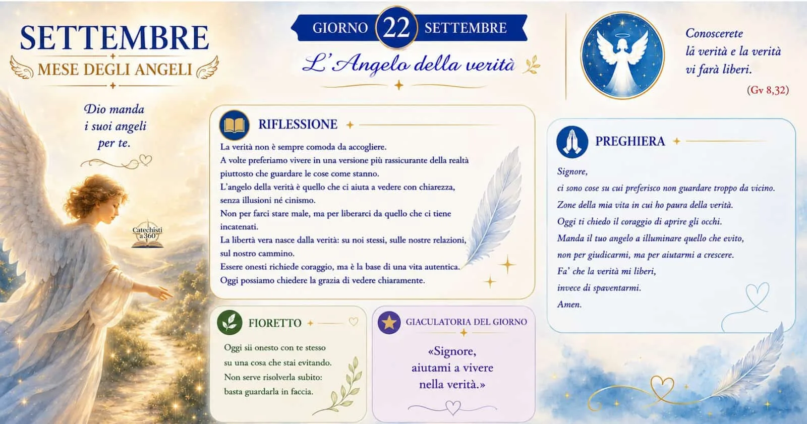 22 settembre- L'Angelo della verità 22 settembre- L'Angelo della verità