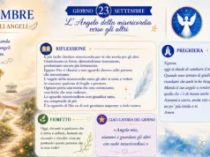 23 settembre: L’Angelo della misericordia verso gli altri 23 settembre: L'Angelo della misericordia verso gli altri
