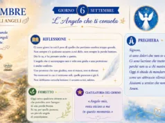 6 settembre: L’Angelo che ti consola 6 settembre 2026 mese degli angeli