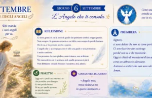 6 settembre: L’Angelo che ti consola 6 settembre 2026 mese degli angeli