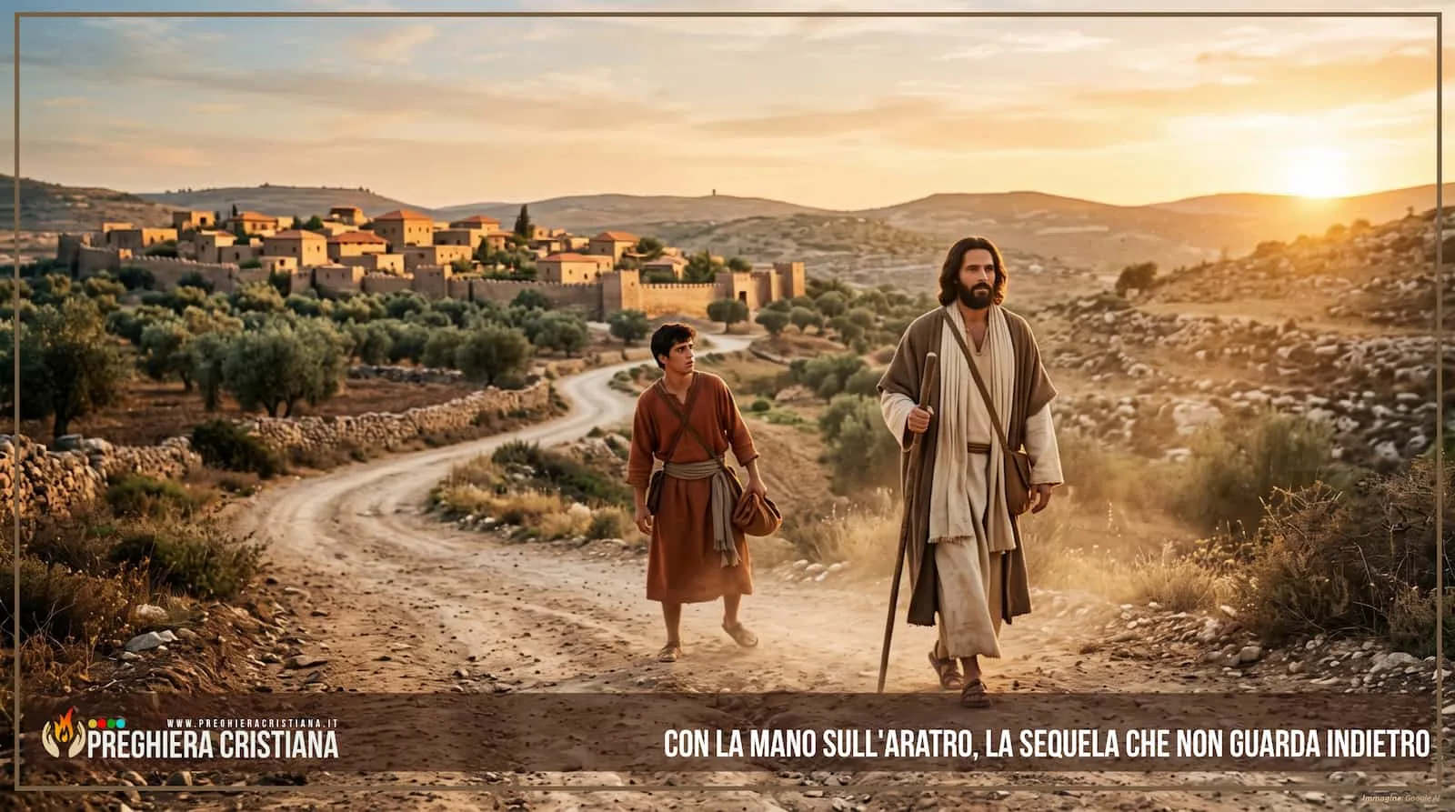 Con la mano sull'aratro, la sequela che non guarda indietro Con la mano sull'aratro, la sequela che non guarda indietro