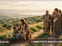 Preghiera del giorno di lunedì 28 settembre 2026 dal titolo: “Il bambino in mezzo, misura della vera grandezza” Il bambino in mezzo, misura della vera grandezza