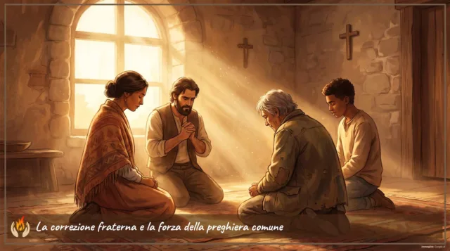 La correzione fraterna e la forza della preghiera comune La correzione fraterna e la forza della preghiera comune