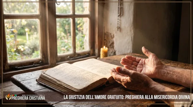 La giustizia dell'amore gratuito- preghiera alla misericordia divina La giustizia dell'amore gratuito: preghiera alla misericordia divina