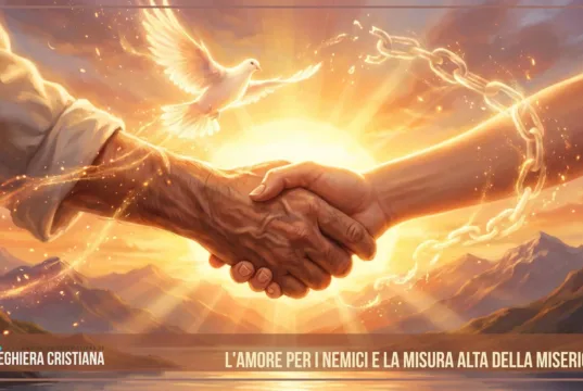 Preghiera del giorno di Giovedì 10 Settembre 2026 dal titolo: “L’amore per i nemici e la misura alta della Misericordia” L'amore per i nemici e la misura alta della Misericordia