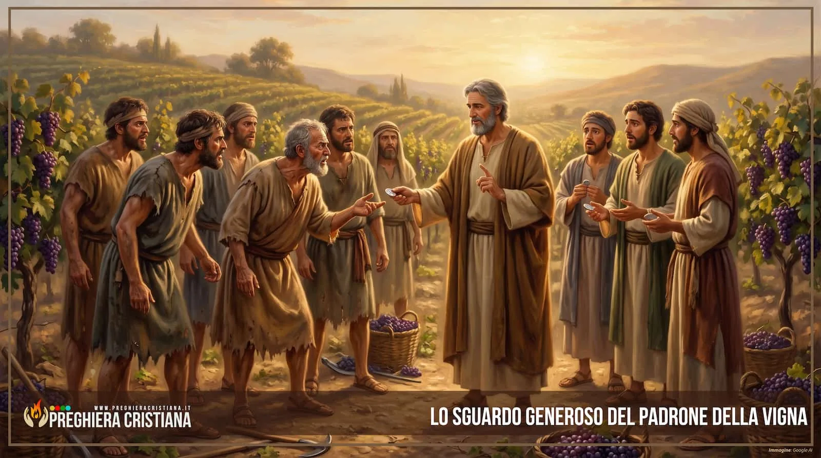 Lo sguardo generoso del Padrone della vigna Lo sguardo generoso del Padrone della vigna