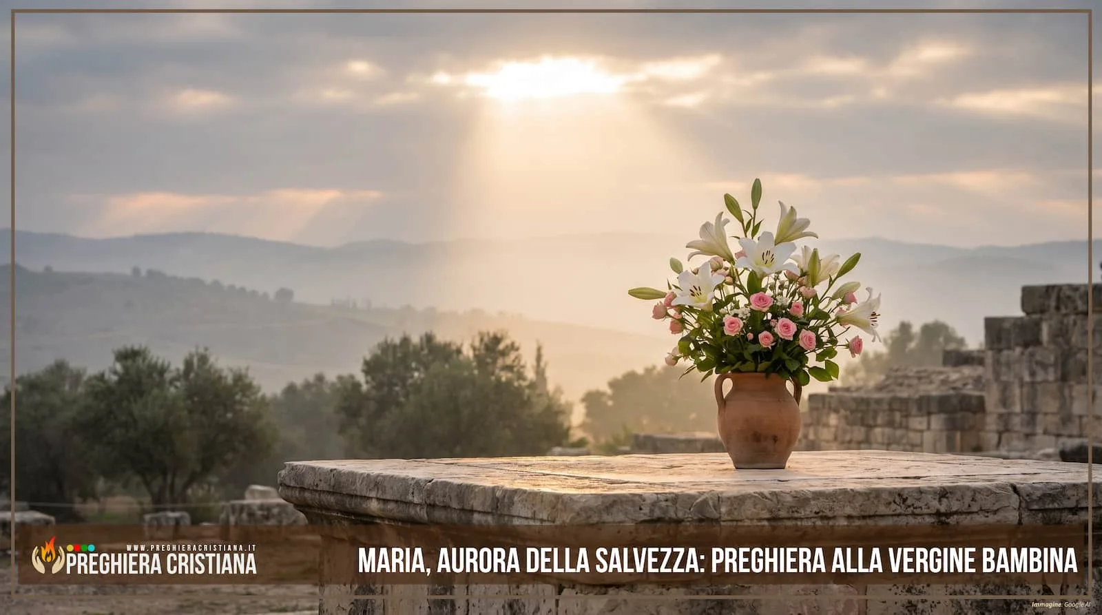 Don Lucio D’Abbraccio – Maria, aurora della salvezza: preghiera alla Vergine bambina Maria, aurora della salvezza: preghiera alla Vergine bambina
