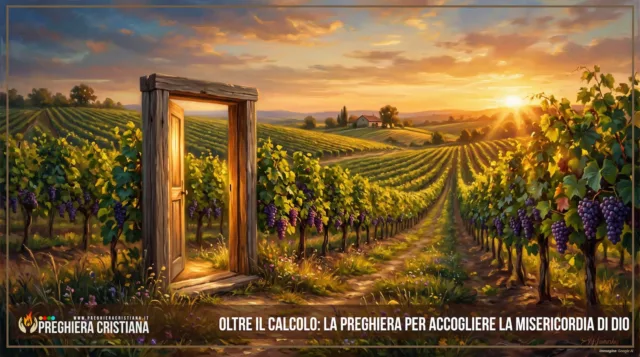 Oltre il calcolo- la preghiera per accogliere la misericordia di Dio Oltre il calcolo- la preghiera per accogliere la misericordia di Dio