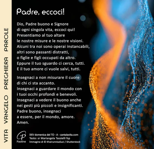 Padre, eccoci! Padre, eccoci!