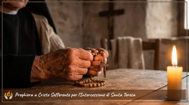 Preghiera a Cristo Sofferente per l'Intercessione di Santa Teresa Preghiera a Cristo Sofferente per l'Intercessione di Santa Teresa