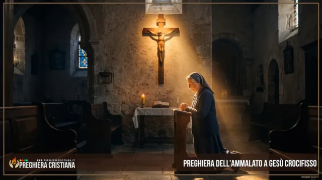 Preghiera dell'ammalato a Gesù crocifisso Preghiera dell'ammalato a Gesù crocifisso