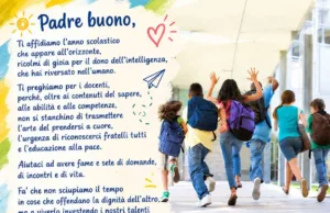 Preghiera per l’inizio dell’anno scolastico Preghiera per l'inizio dell'anno scolastico