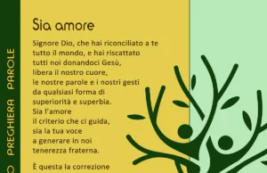 Sia amore – Preghiera per un cuore umile e unito nell’amore Sia amore - Preghiera per un cuore umile e unito nell'amore