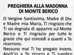 Preghiera alla Madonna di Monte Berico preghiera alla madonna di monte berico