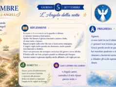 5 settembre: L’Angelo della notte settembre 2026 mese degli angeli 5 settembre