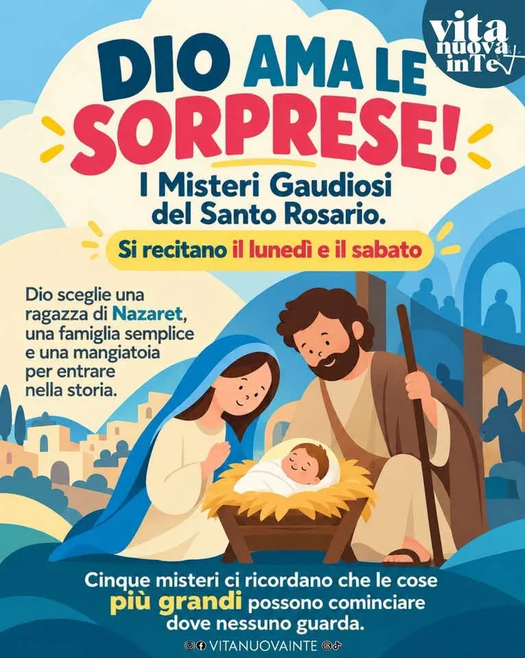 Guida per la Meditazione e la Conduzione dei Misteri Gaudiosi del Santo Rosario