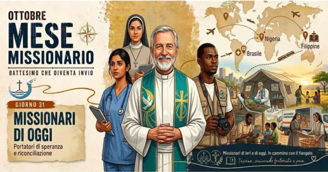 31 ottobre - Mese Missionario - Essere missionari nel nome del Battesimo 31 ottobre - Mese Missionario - Essere missionari nel nome del Battesimo