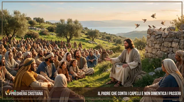 Il Padre che conta i capelli e non dimentica i passeri Il Padre che conta i capelli e non dimentica i passeri