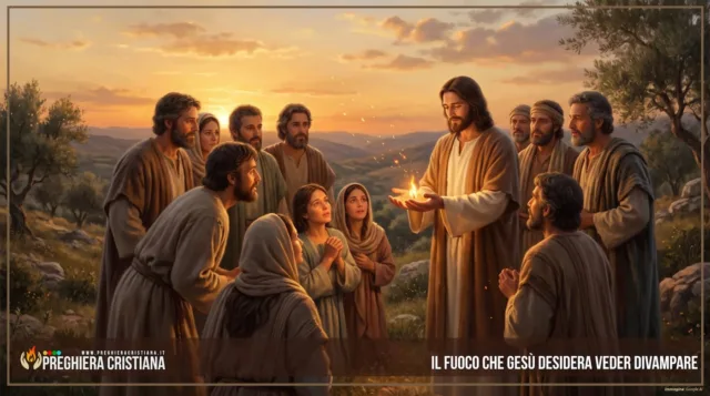 Il fuoco che Gesù desidera veder divampare Il fuoco che Gesù desidera veder divampare