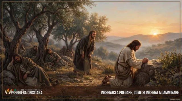 Insegnaci a pregare, come si insegna a camminare Insegnaci a pregare, come si insegna a camminare