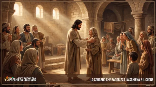 Lo sguardo che raddrizza la schiena e il cuore Lo sguardo che raddrizza la schiena e il cuore