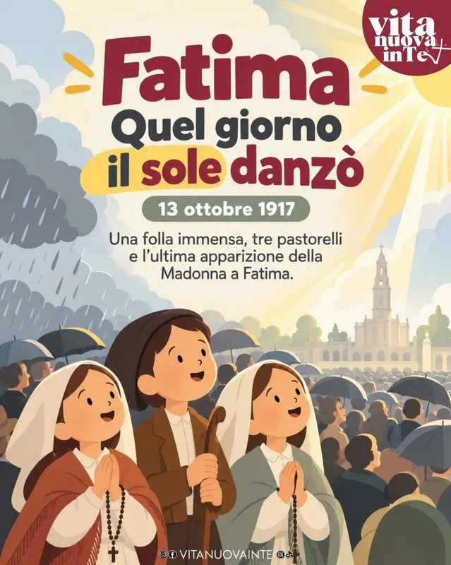 Madonna di Fatima e il Miracolo del Sole-1 Madonna di Fatima e il Miracolo del Sole