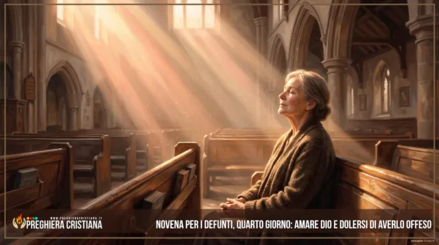 Novena per i defunti, quarto giorno- amare Dio e dolersi di averlo offeso Novena per i defunti, quarto giorno: amare Dio e dolersi di averlo offeso
