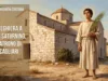 Preghiera a San Saturnino, patrono di Cagliari San Saturnino con la palma del martirio davanti all'antica basilica di Cagliari