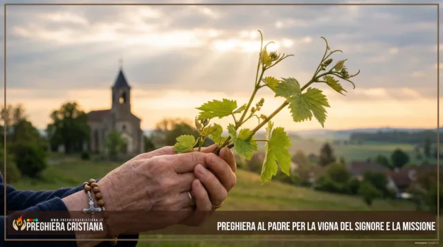 Preghiera al Padre per la vigna del Signore e la missione Preghiera al Padre per la vigna del Signore e la missione