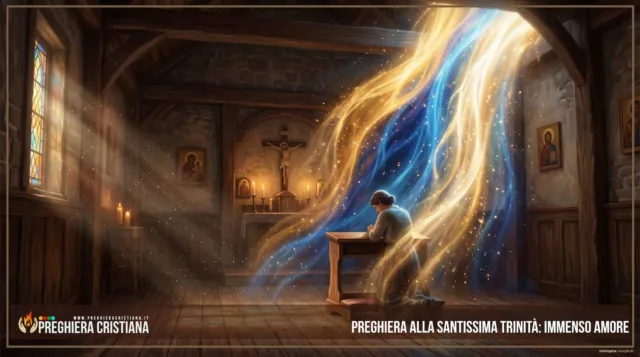 Preghiera alla Santissima Trinità- Immenso Amore Preghiera alla Santissima Trinità- Immenso Amore