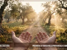 Preghiera di fiducia nella Provvidenza e abbandono a Dio Preghiera di fiducia nella Provvidenza e abbandono a Dio