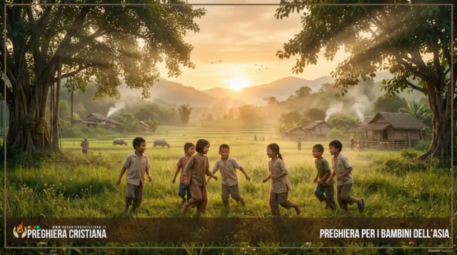 Preghiera per i bambini dell'Asia Preghiera per i bambini dell'Asia