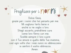 Preghiera per i nonni Preghiera per i nonni