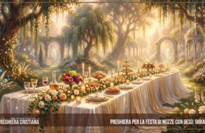 Preghiera per la festa di nozze con Gesù: gioia e vita Preghiera per la festa di nozze con Gesù- gioia e vita