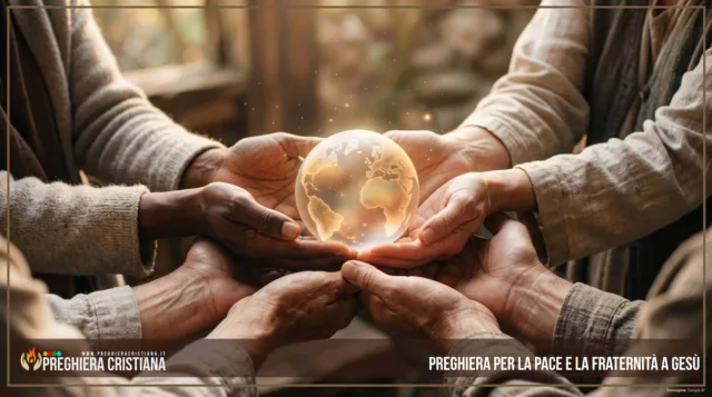 Preghiera per la pace e la fraternità a Gesù Preghiera per la pace e la fraternità a Gesù