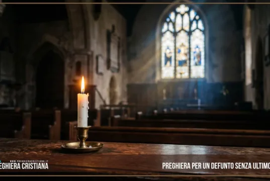 Preghiera per un defunto senza ultimo saluto Preghiera per un defunto senza ultimo saluto