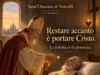 Preghiera a Sant’Onorato: restare accanto a chi soffre Immagine di Sant'Onorato che accudisce un malato.