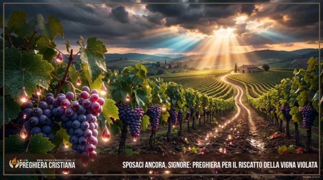 Sposaci ancora, Signore- Preghiera per il riscatto della vigna violata Sposaci ancora, Signore: Preghiera per il riscatto della vigna violata