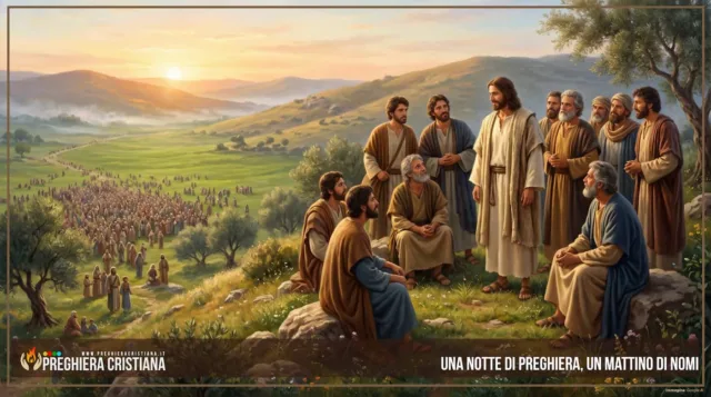 Una notte di preghiera, un mattino di nomi Una notte di preghiera, un mattino di nomi