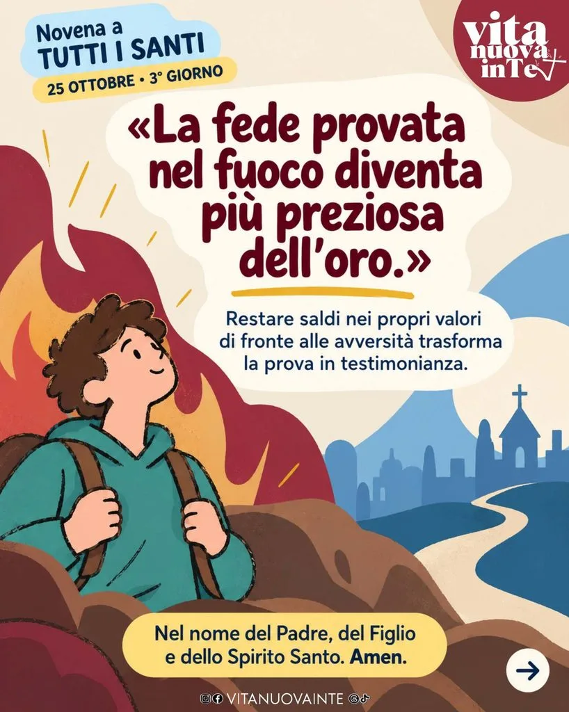 Novena a Tutti i Santi – 3° giorno: la fortezza nella prova