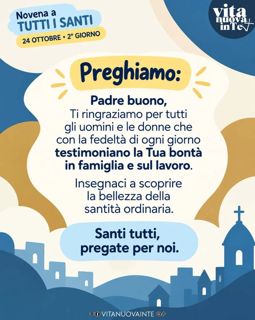Novena a Tutti i Santi – 2° giorno: la santità nascosta nel quotidiano